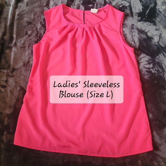 Ladies' Sleeveless Blouse (Size L) - Picture 1 of 2